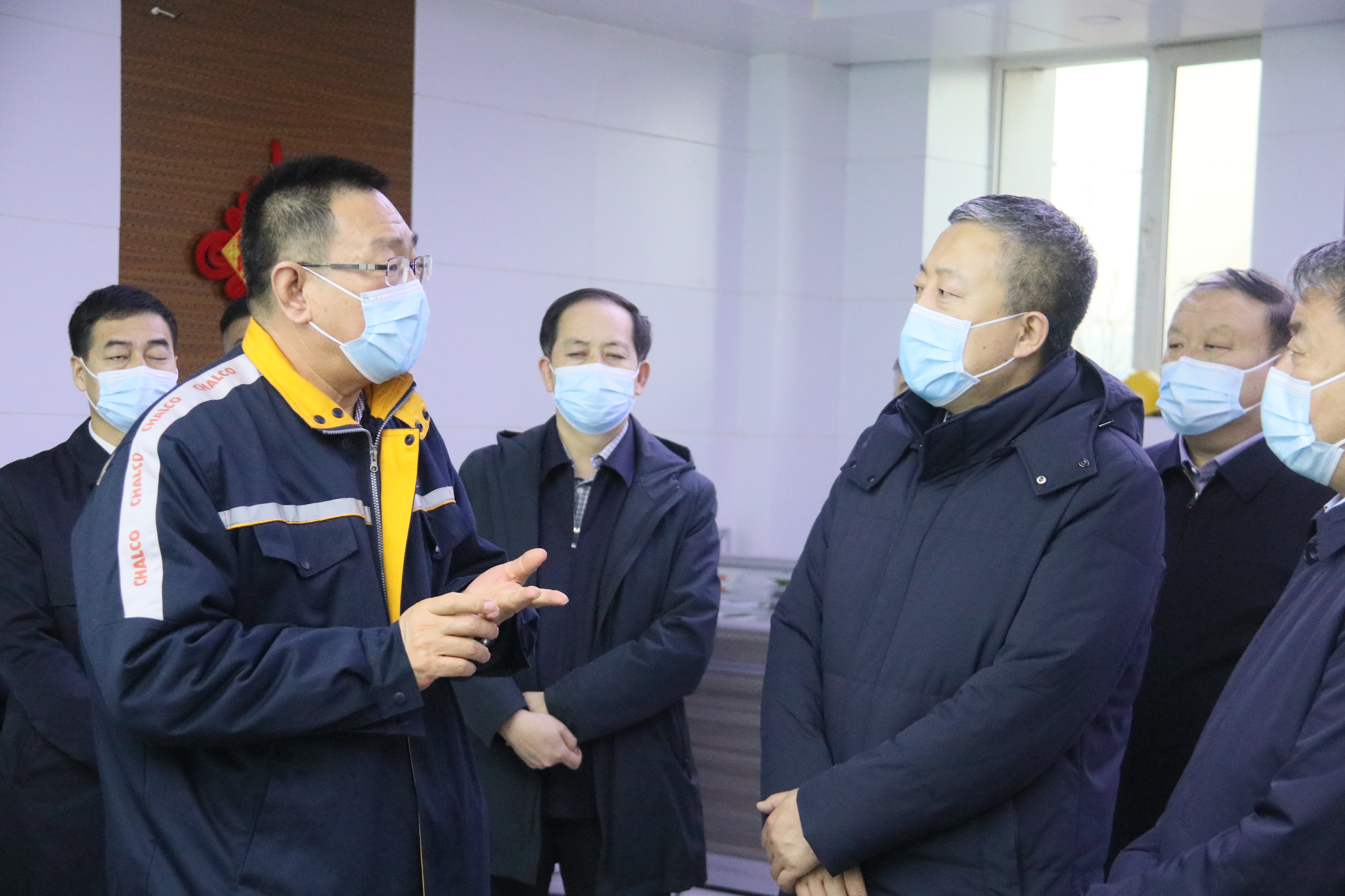 市委副书记、代市长张锐调研慰问包铝