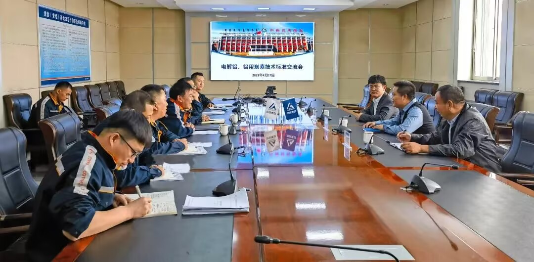 中国有色金属工业协会铝用炭素分会副秘书长曾祥科、李志刚一行到访包铝