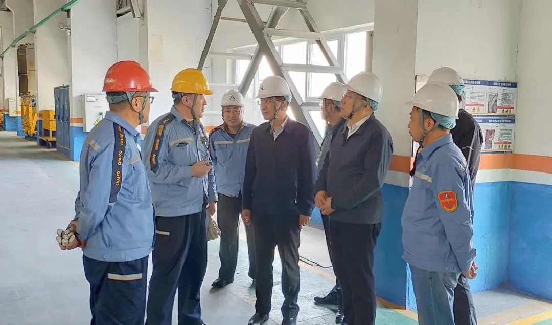 自治区人社厅李文钢副厅长到包铝调研指导社会保险等工作