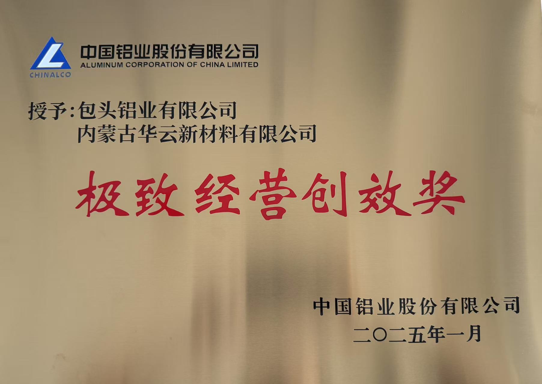 极致经营创效奖