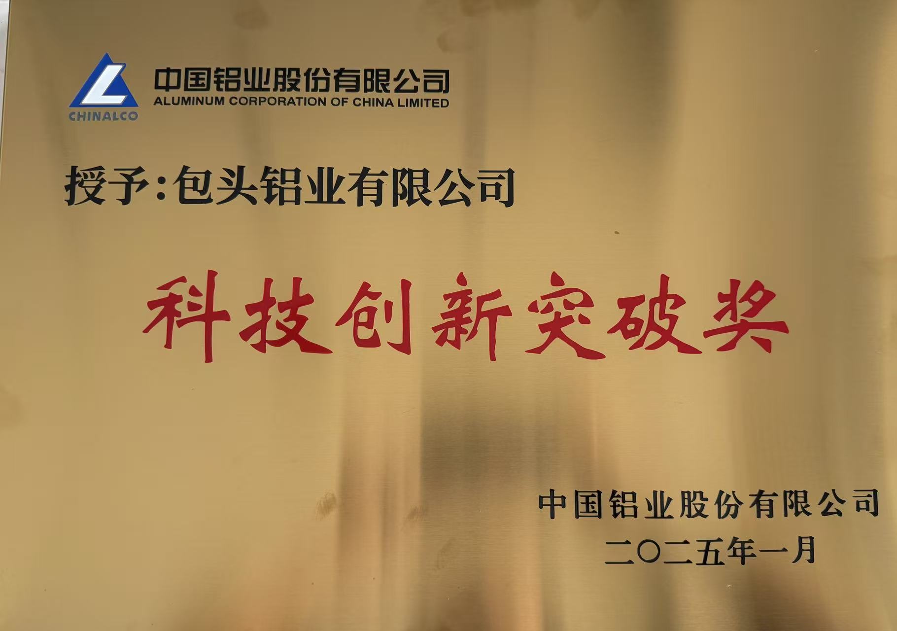 科技创新突破奖